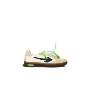 Off-White 'End Of Play' White Suede Sneakers Men
